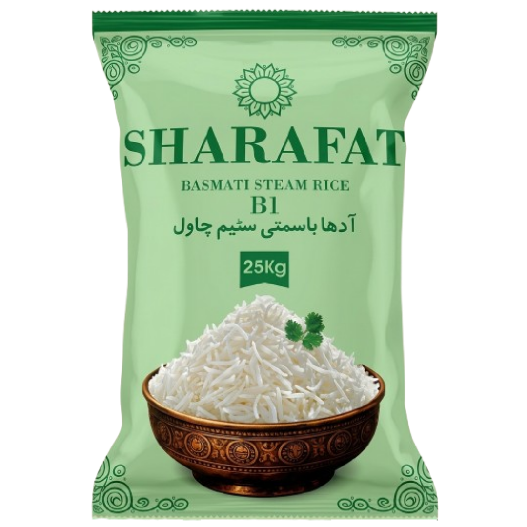 basmati steam rice b1